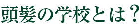 頭髪の学校とは