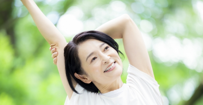 健康状態をよくするイメージの写真