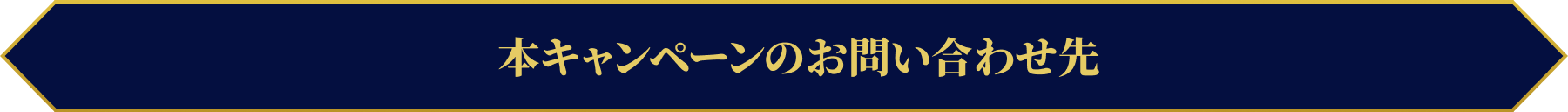 本キャンペーンのお問い合わせ先